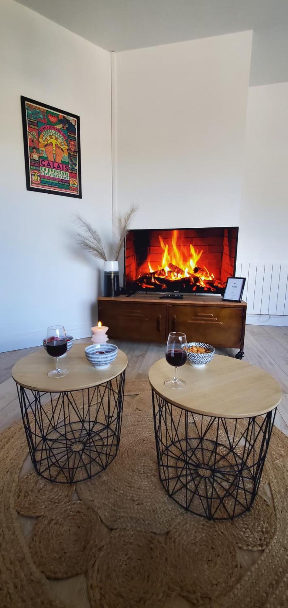 Le Clemenceau Appart-Calais Nord-Balcon-Plage Экстерьер фото