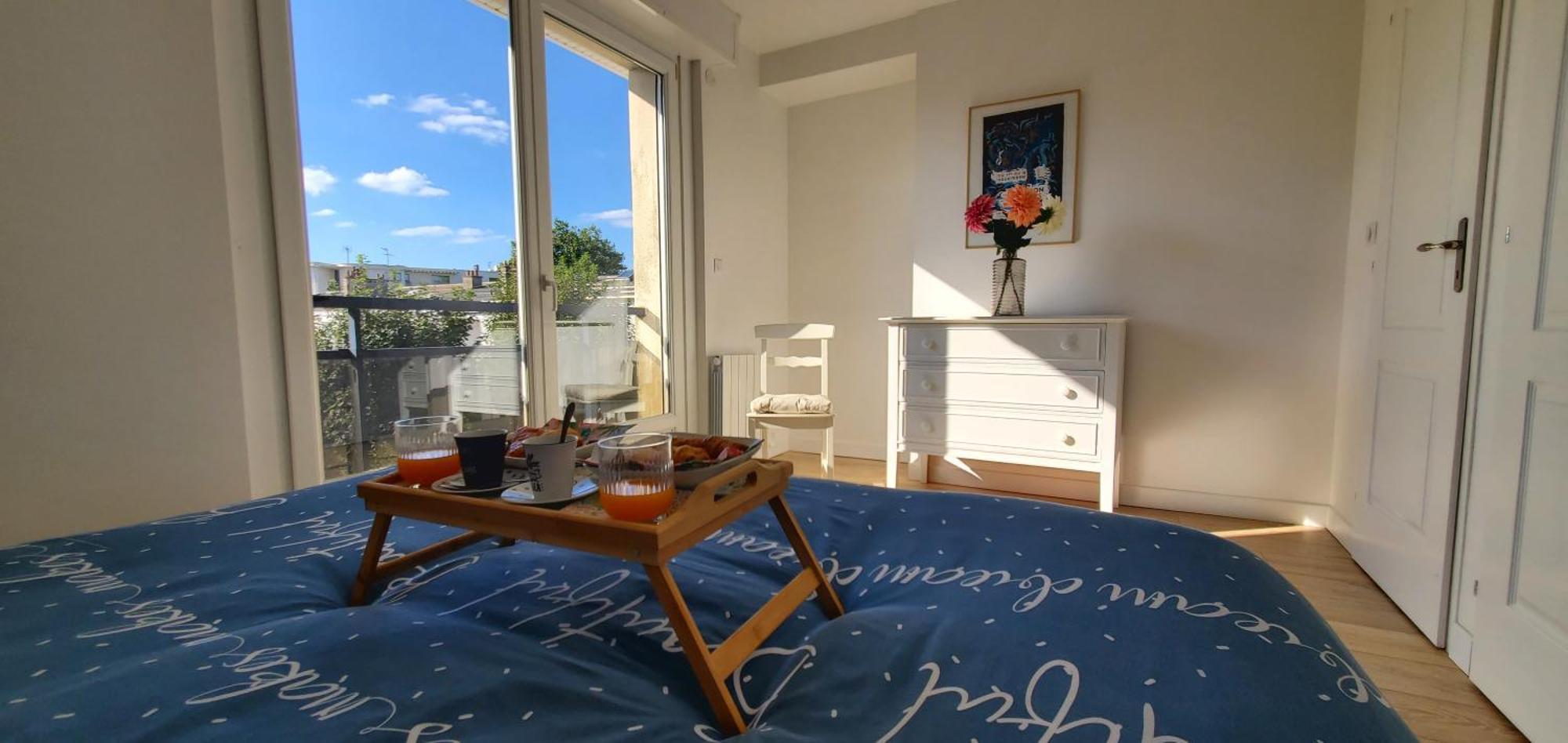 Le Clemenceau Appart-Calais Nord-Balcon-Plage Экстерьер фото